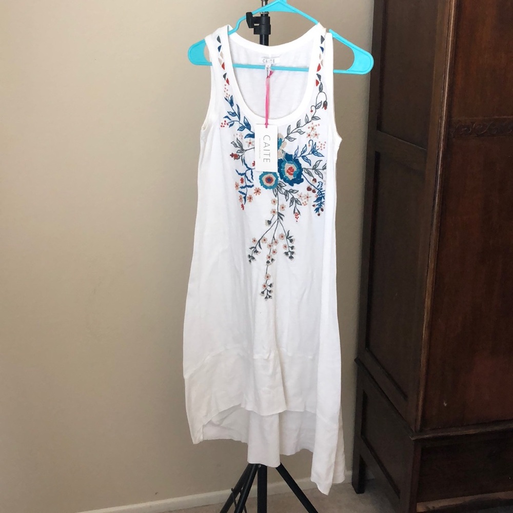 White summer dress